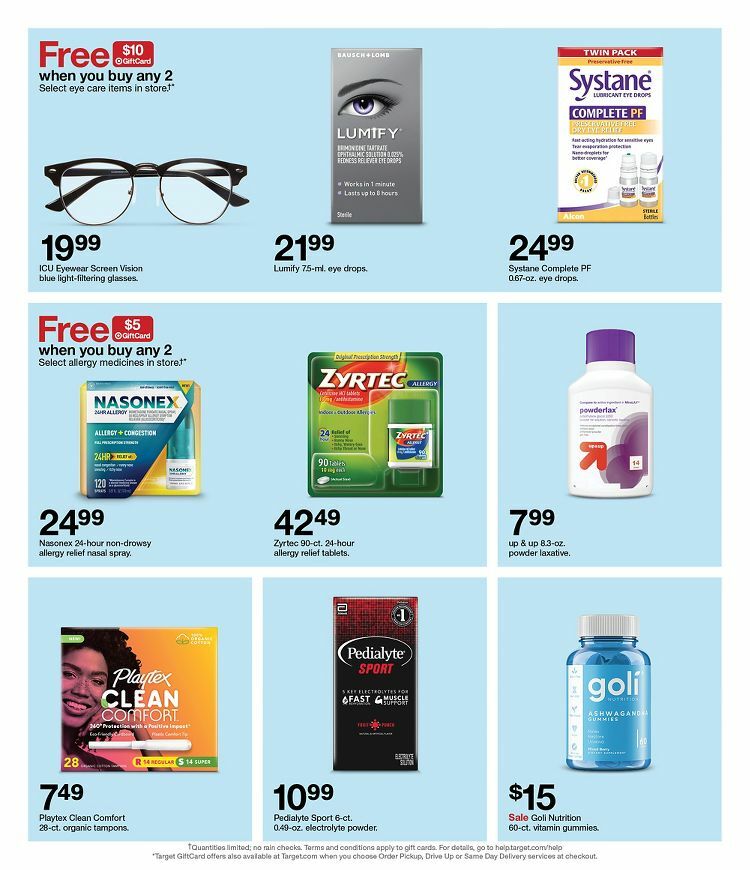 Target Weekly Ad from September 11