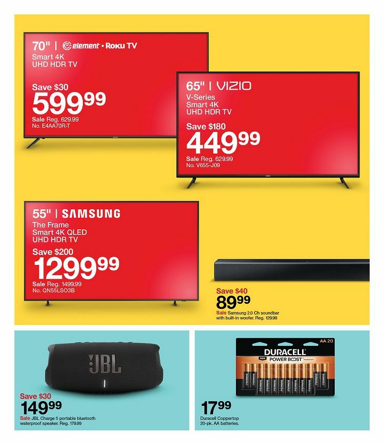 Target Weekly Ad from September 11