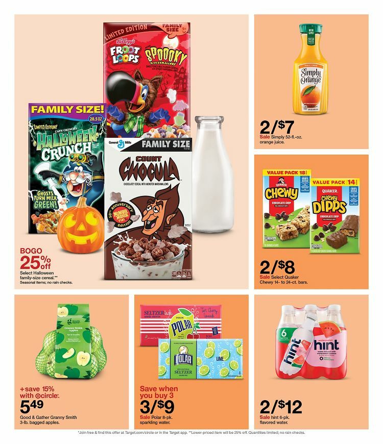 Target Weekly Ad from September 11