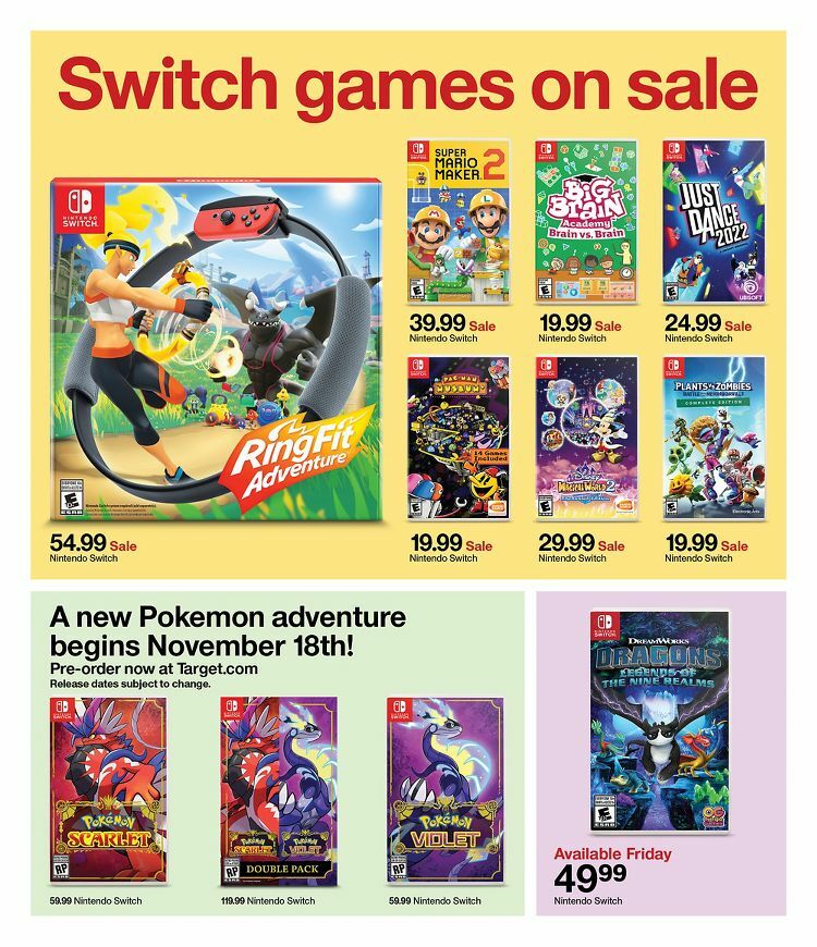 Target Weekly Ad from September 18
