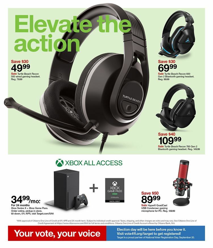 Target Weekly Ad from September 18