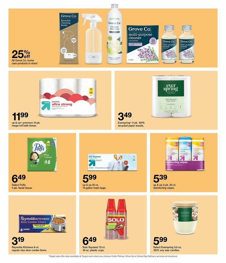 Target Weekly Ad from September 18