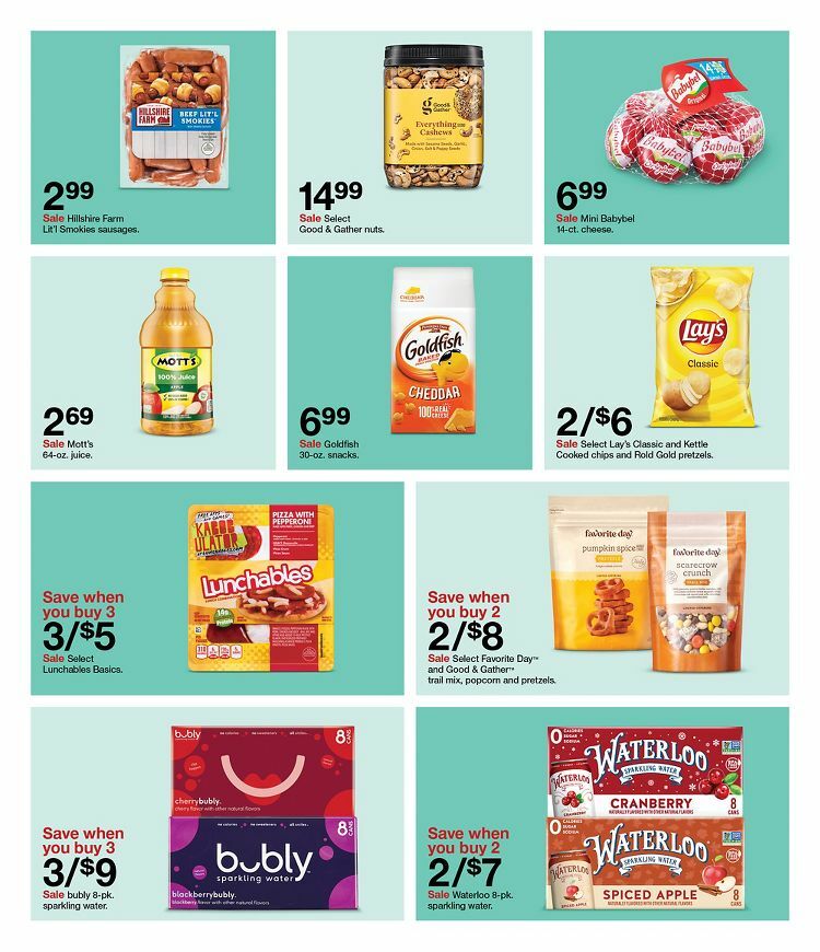 Target Weekly Ad from September 18