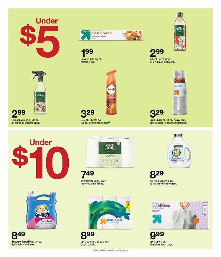 Target Weekly Ad from September 25