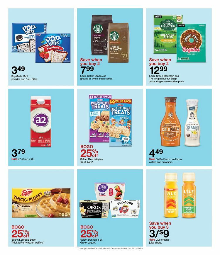 Target Weekly Ad from September 25