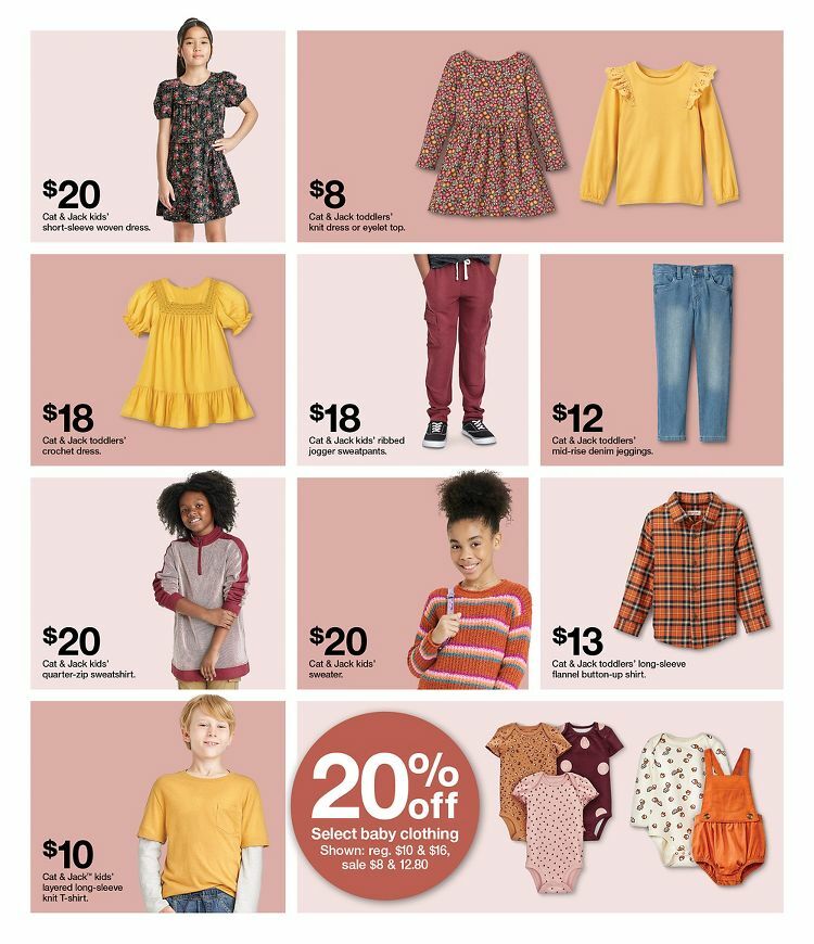 Target Weekly Ad from September 25