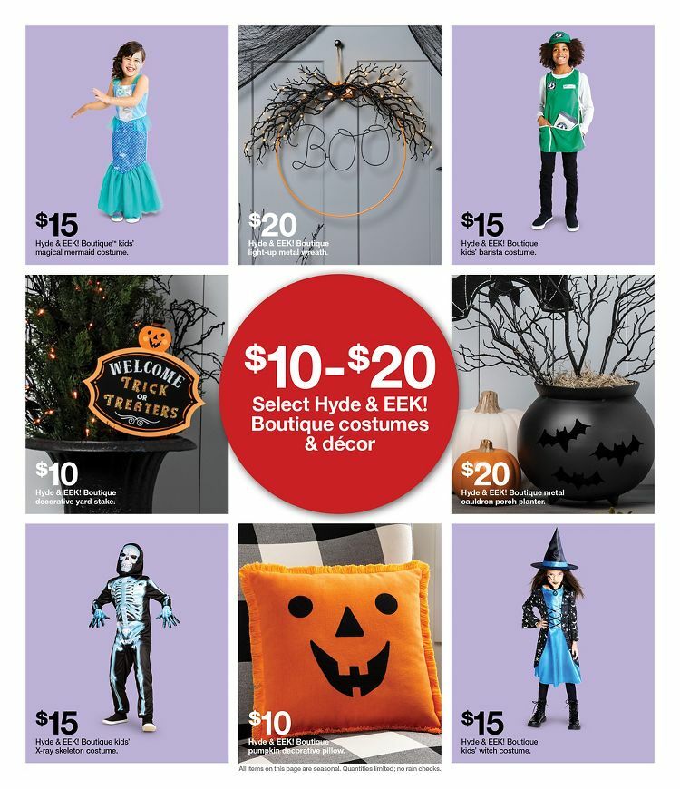 Target Weekly Ad from September 25