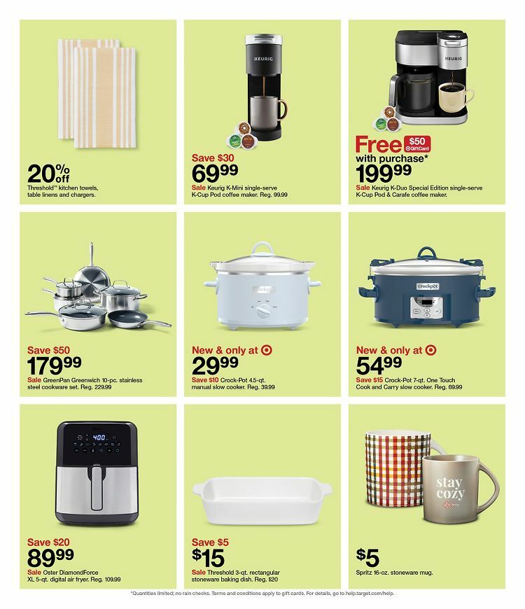 Target Weekly Ad from September 25