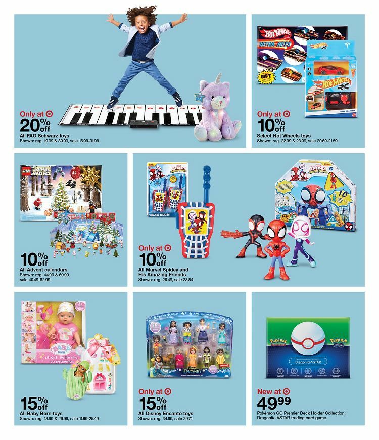 Target Weekly Ad from October 2