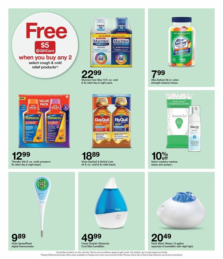 Target Weekly Ad from October 2