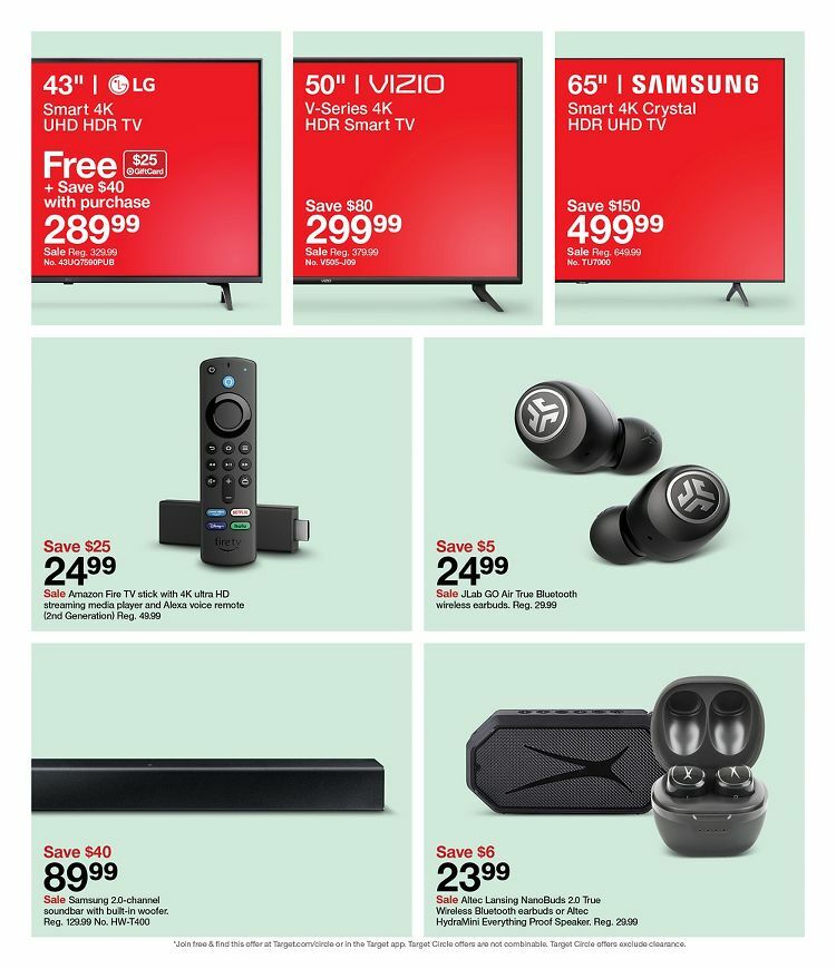 Target Weekly Ad from October 2