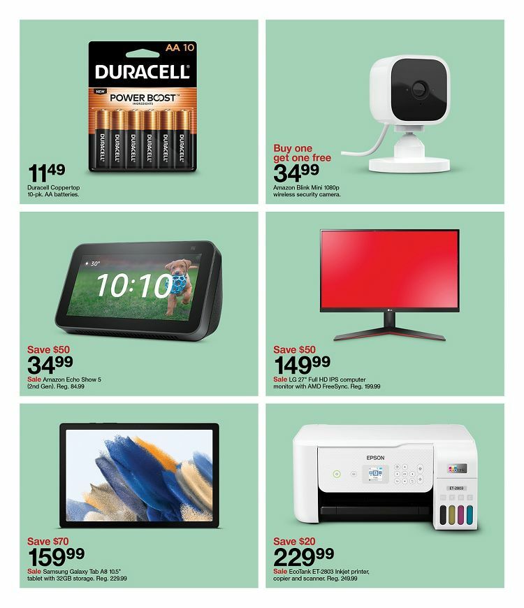 Target Weekly Ad from October 2