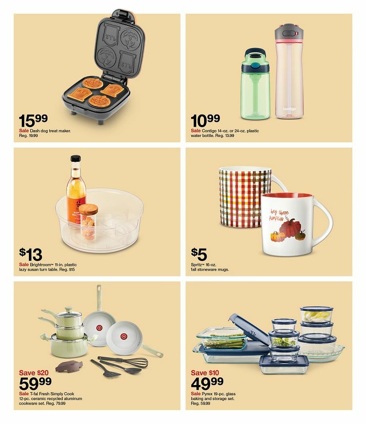Target Weekly Ad from October 2