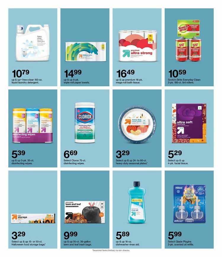Target Weekly Ad from October 2