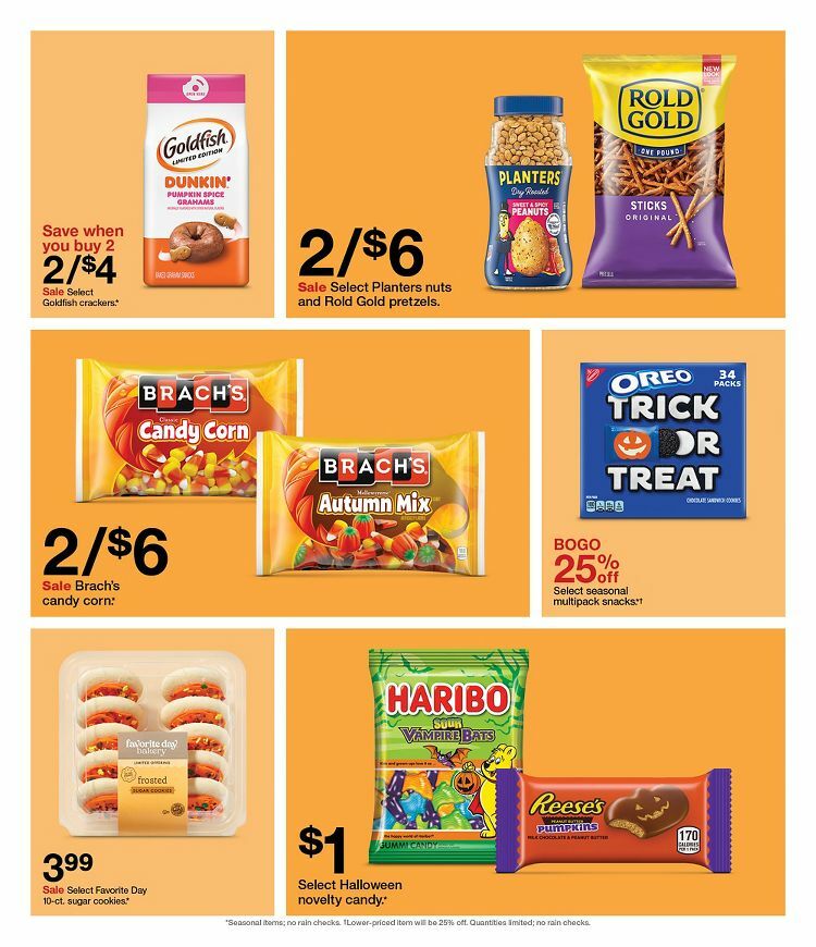 Target Weekly Ad from October 2