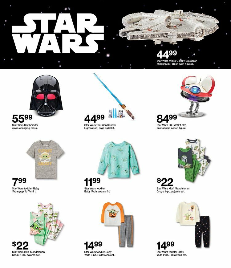 Target Weekly Ad from October 2