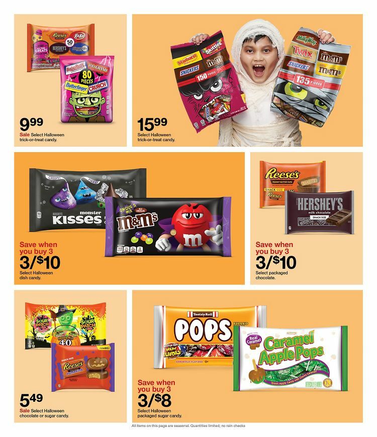 Target Weekly Ad from October 9