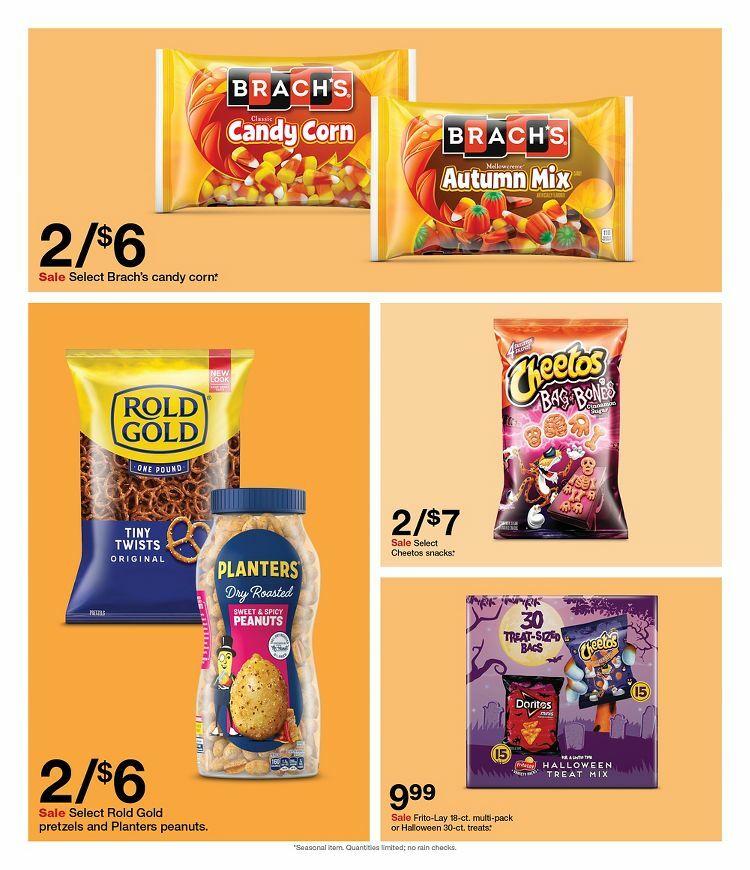 Target Weekly Ad from October 9