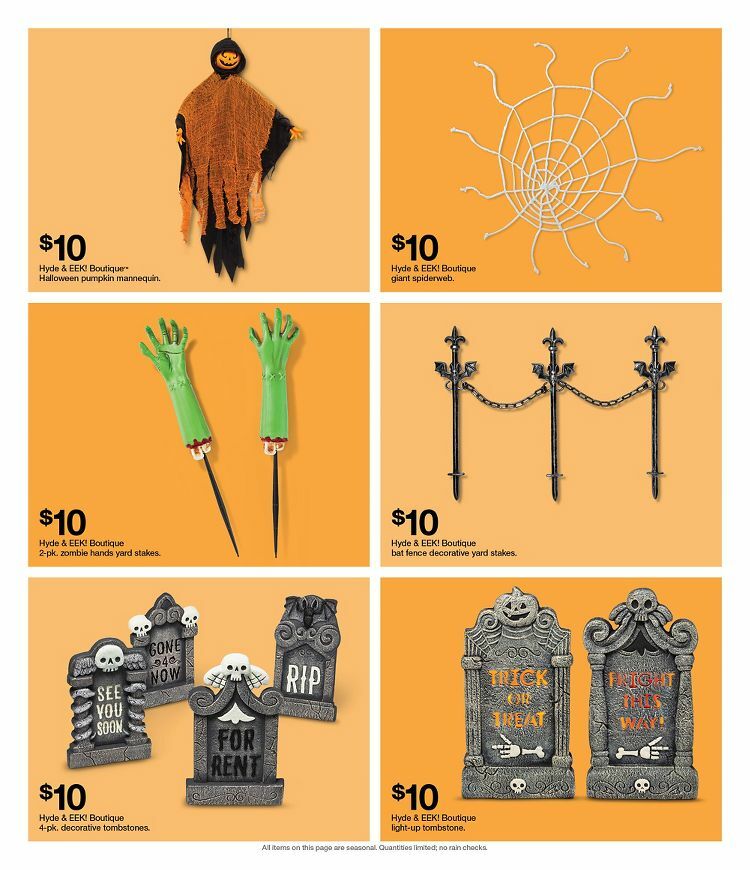 Target Weekly Ad from October 9