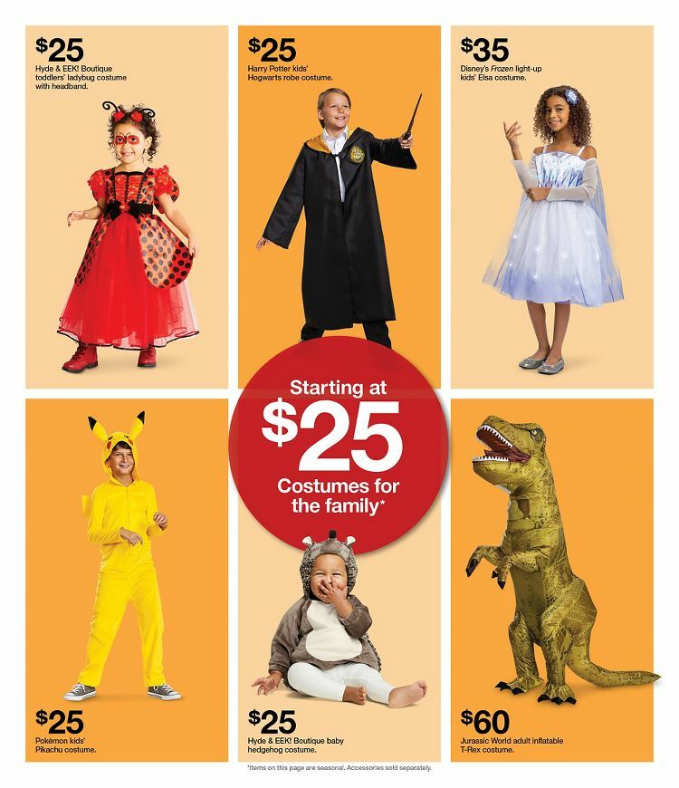 Target Weekly Ad from October 9