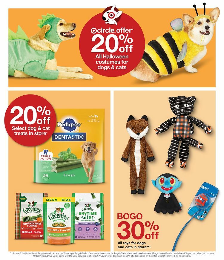 Target Weekly Ad from October 9