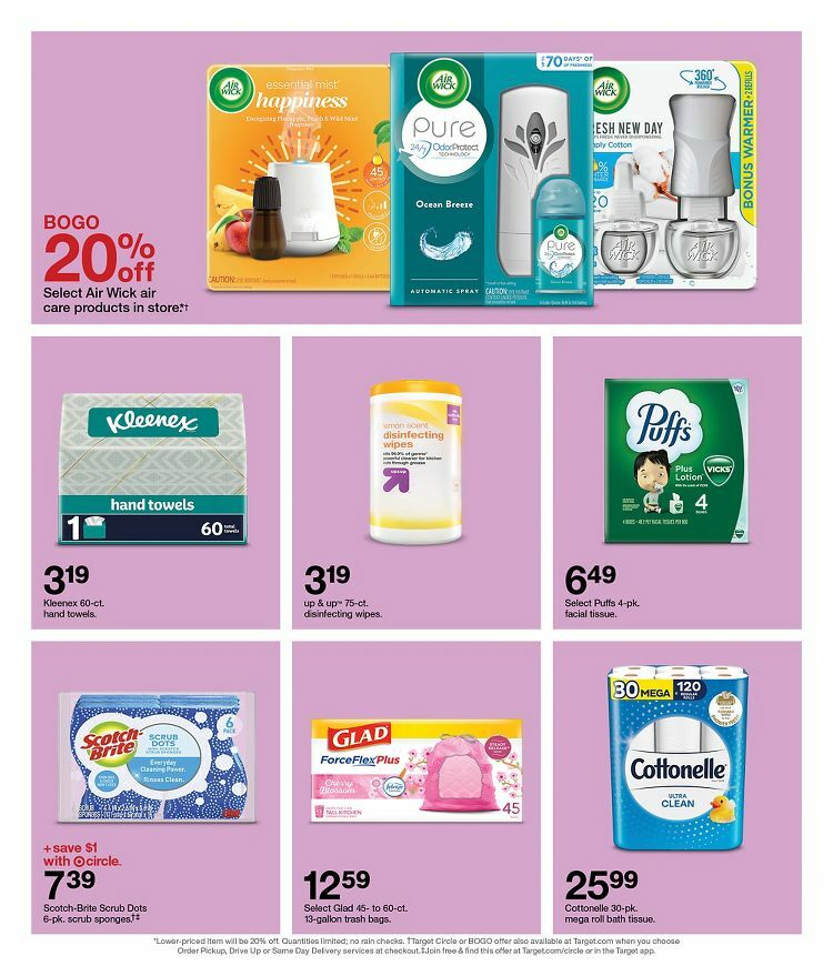 Target Weekly Ad from October 9