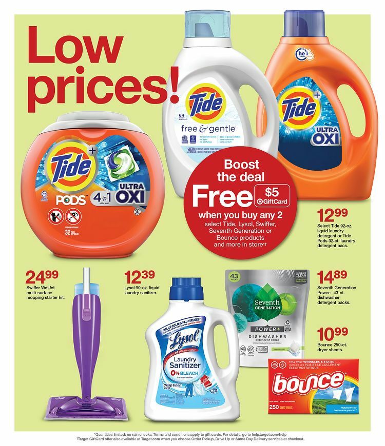 Target Weekly Ad from October 9