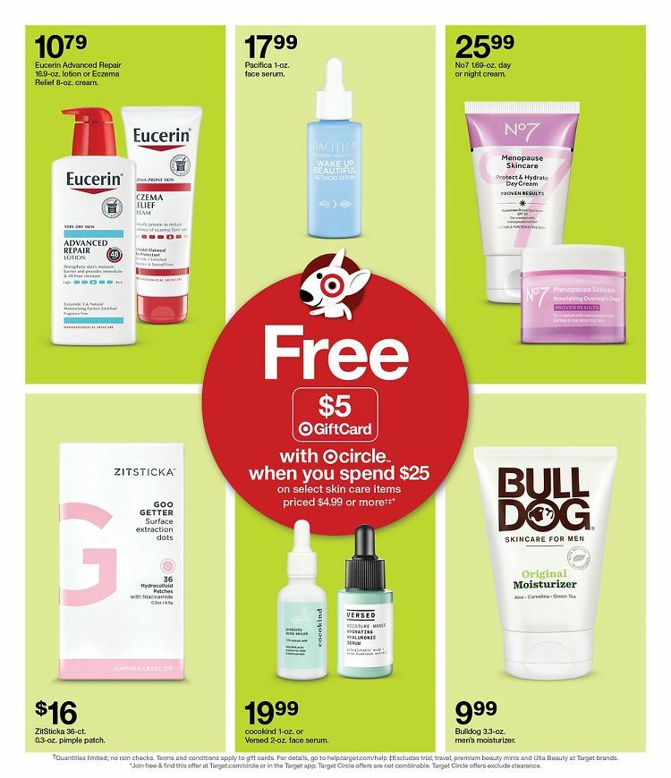 Target Weekly Ad from October 9