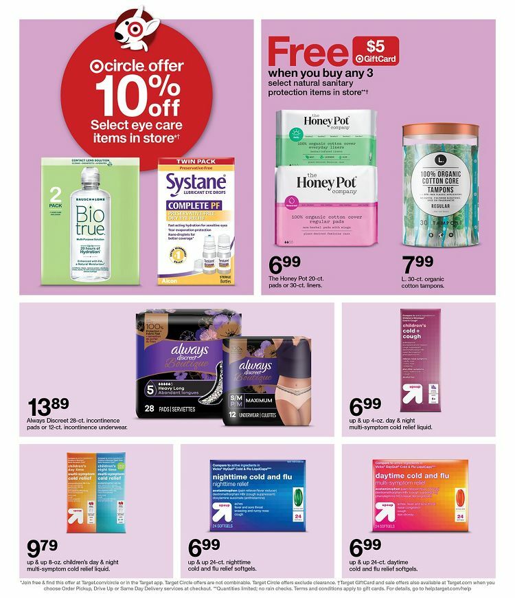 Target Weekly Ad from October 9