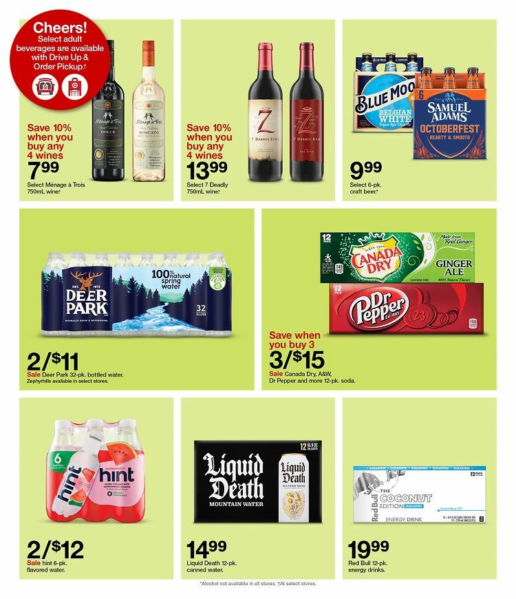 Target Weekly Ad from October 9