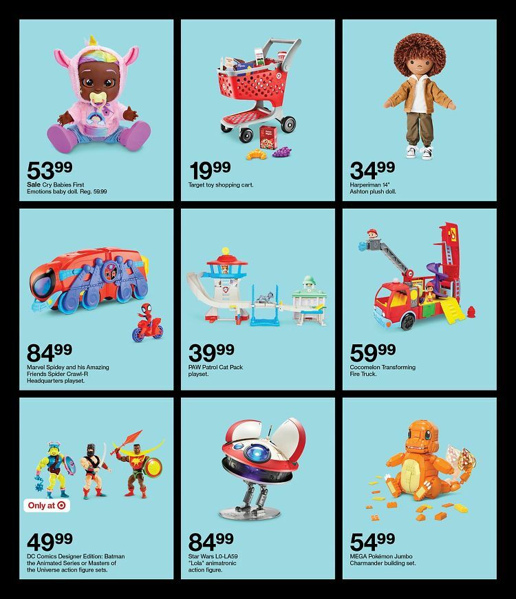 Target Weekly Ad from October 9