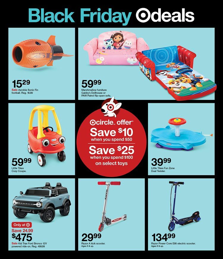 Target Weekly Ad from October 9