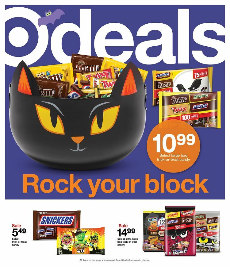 Target Weekly Ad from October 16