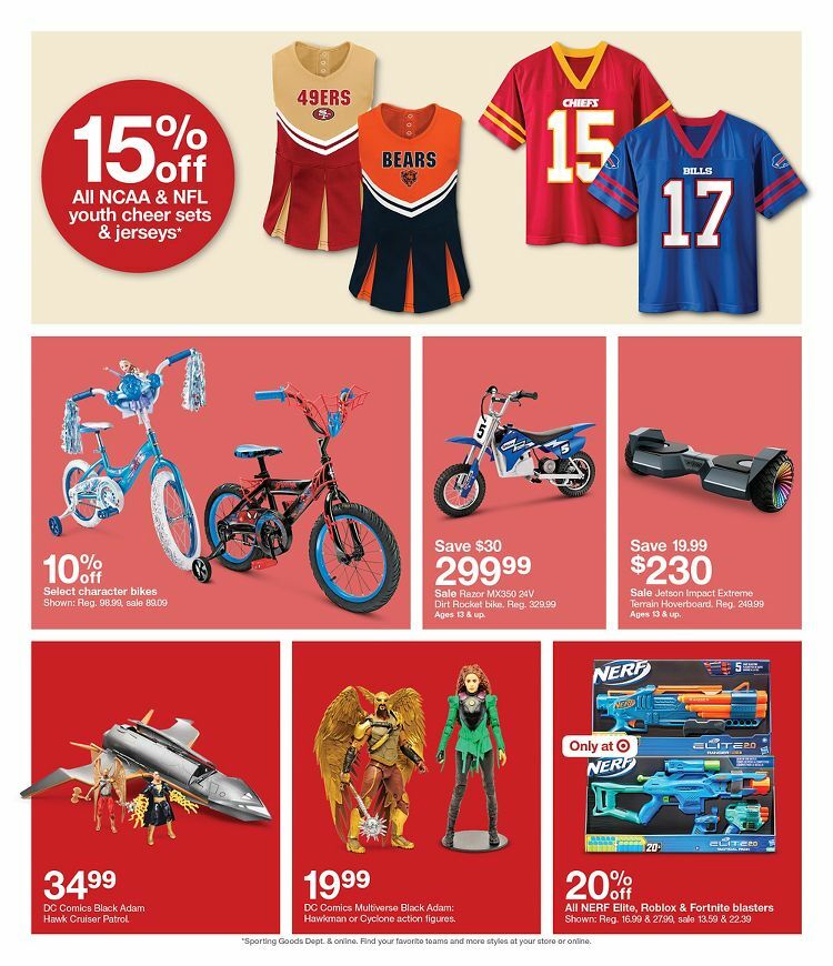 Target Weekly Ad from October 16