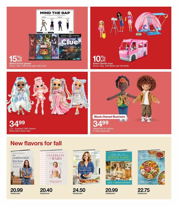 Target Weekly Ad from October 16