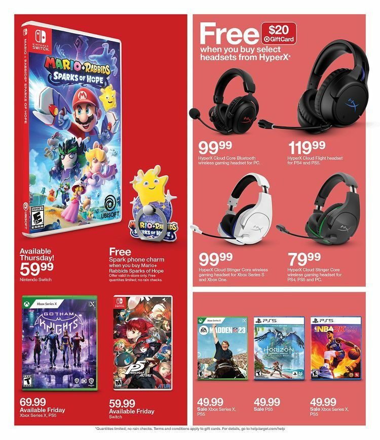 Target Weekly Ad from October 16