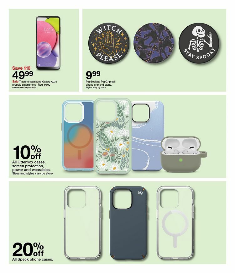 Target Weekly Ad from October 16