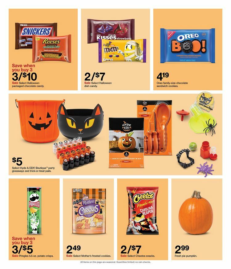 Target Weekly Ad from October 16