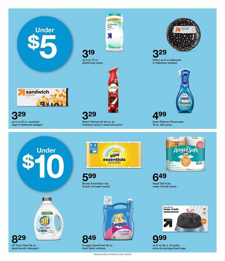 Target Weekly Ad from October 16