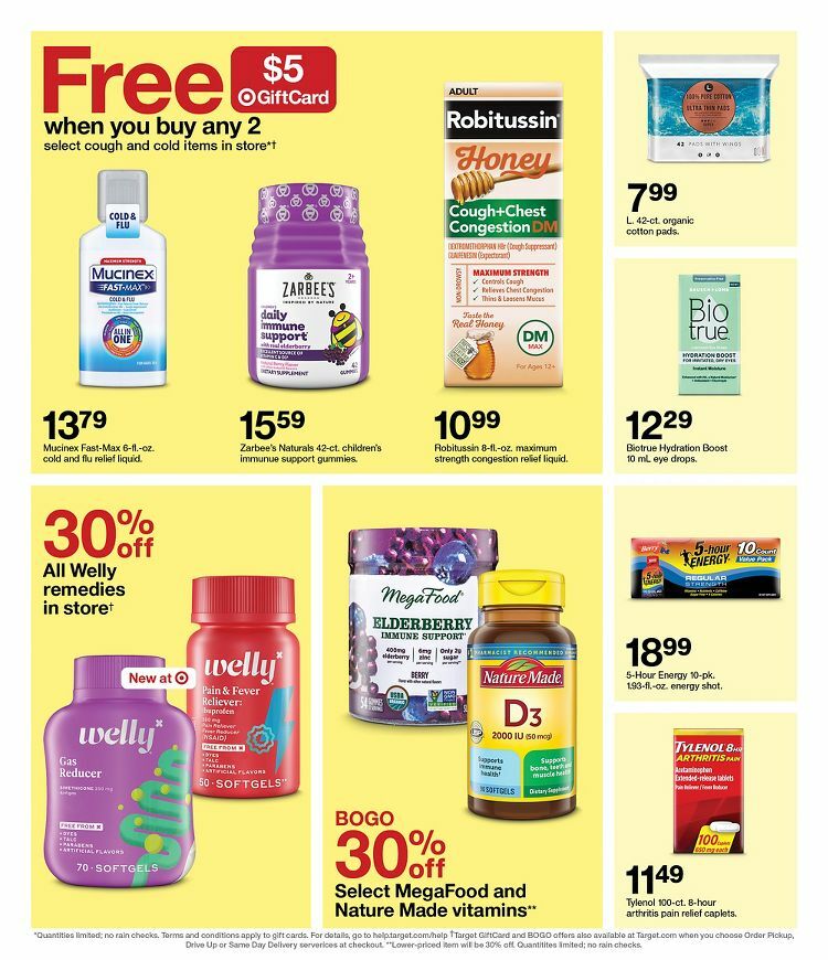 Target Weekly Ad from October 16