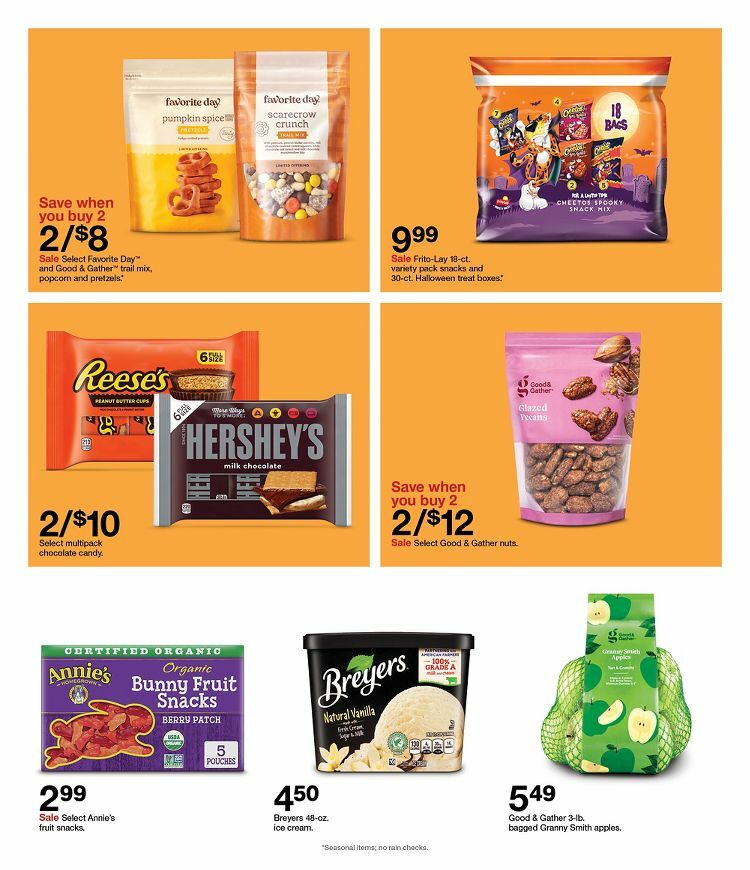 Target Weekly Ad from October 16