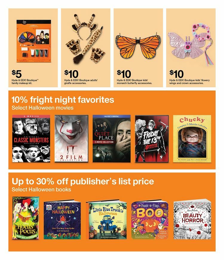 Target Weekly Ad from October 16