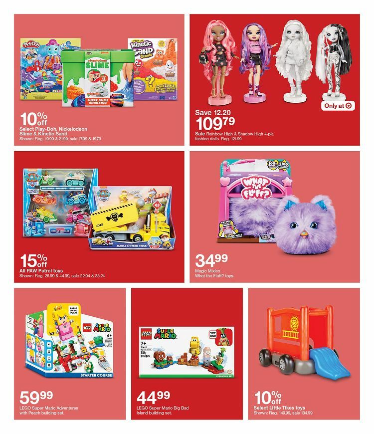 Target Weekly Ad from October 16