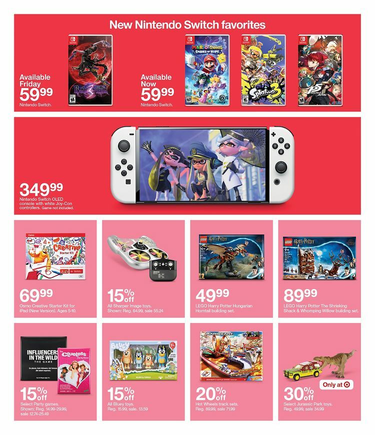 Target Weekly Ad from October 23