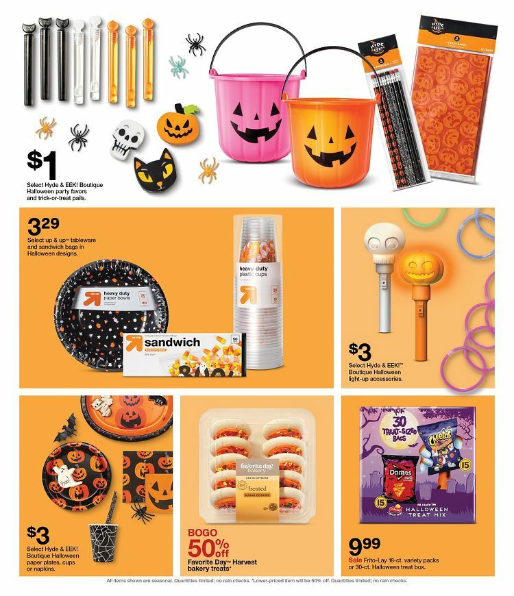 Target Weekly Ad from October 23
