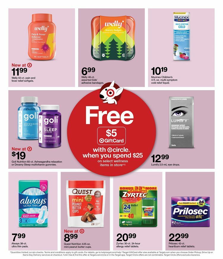 Target Weekly Ad from October 23