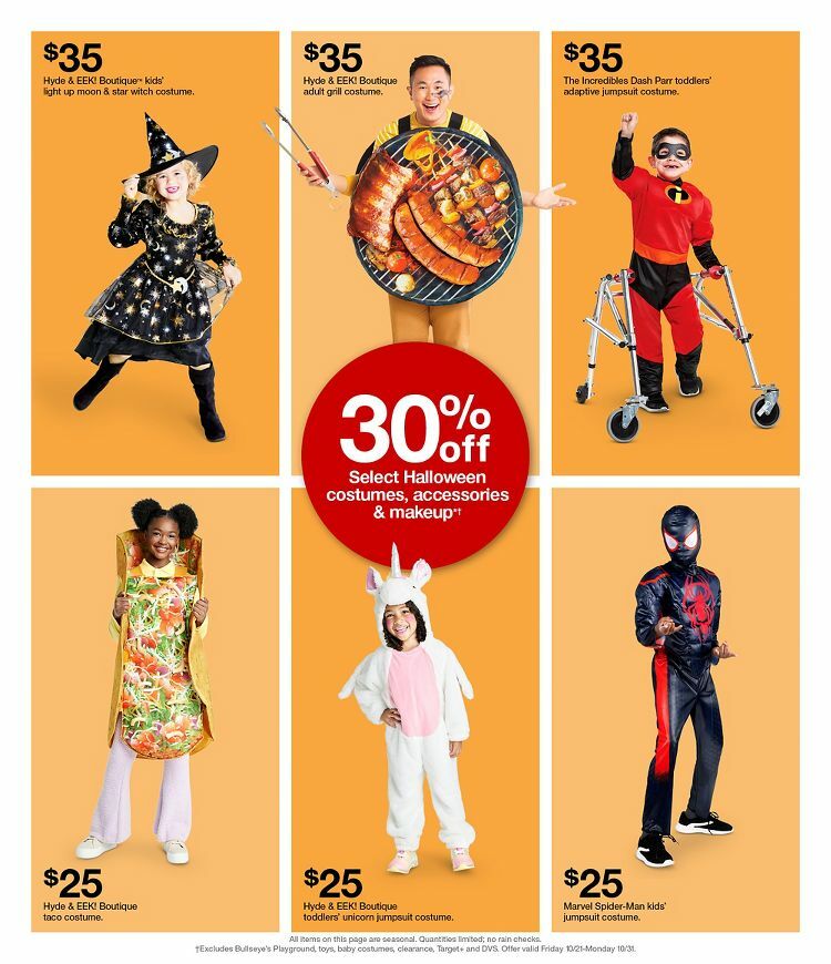 Target Weekly Ad from October 23
