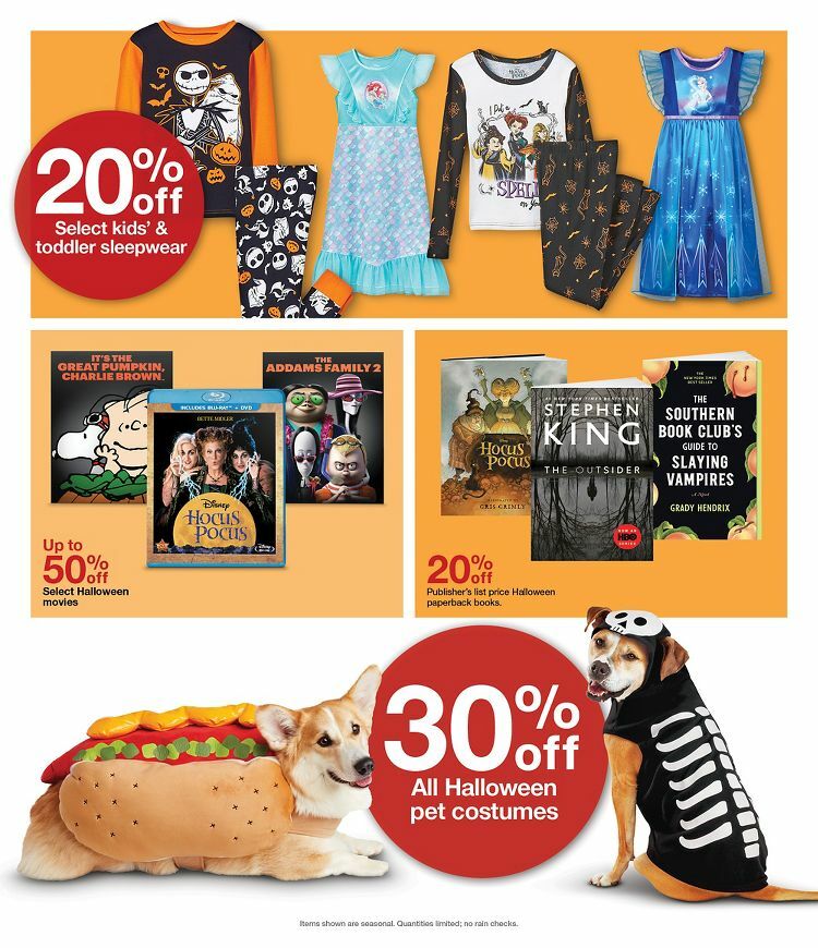 Target Weekly Ad from October 23