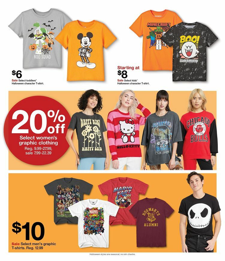 Target Weekly Ad from October 23