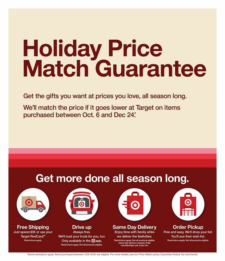 Target Weekly Ad from October 30